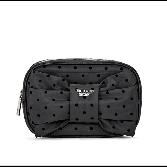 Victoria's Secret Handbags - VS Velvet Dot Beauty Case